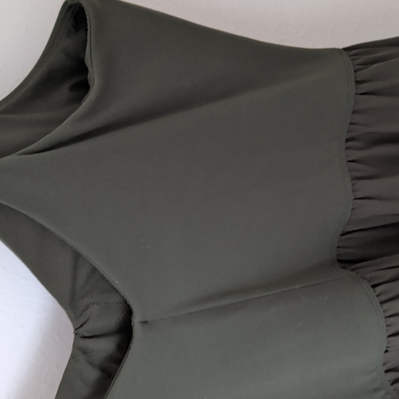 Athleta Olive Green Maxi Dress - Picture 6 of 14